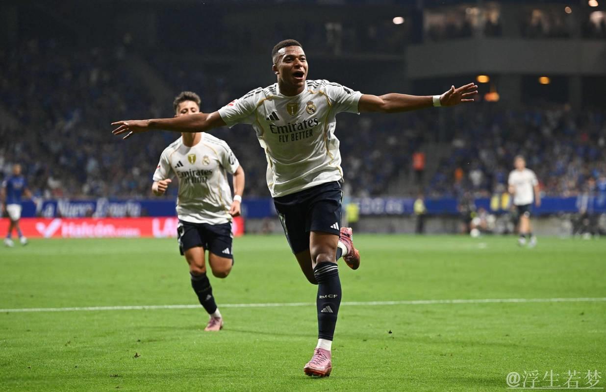 皇马二号得分手12场球荒拖垮进攻，姆巴佩25球难掩战术弊端